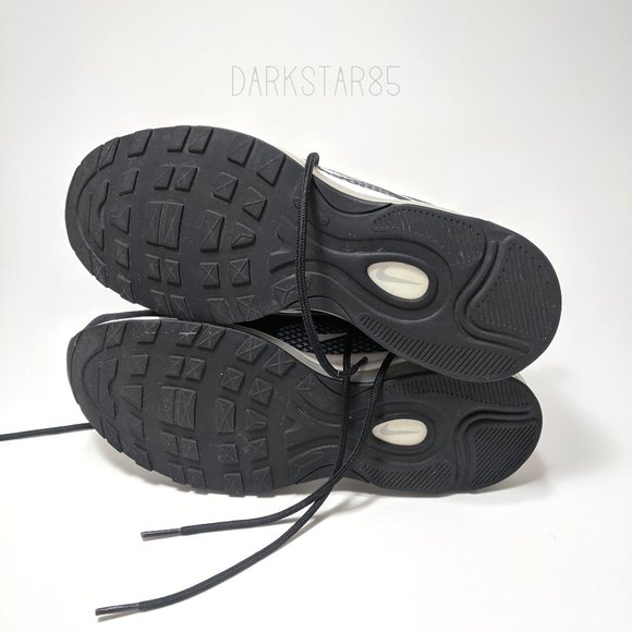 Nike Air Max 97 Black, White, Pure Platinum, & Anthracite Men's Sneakers 2017 - Picture 10 of 10